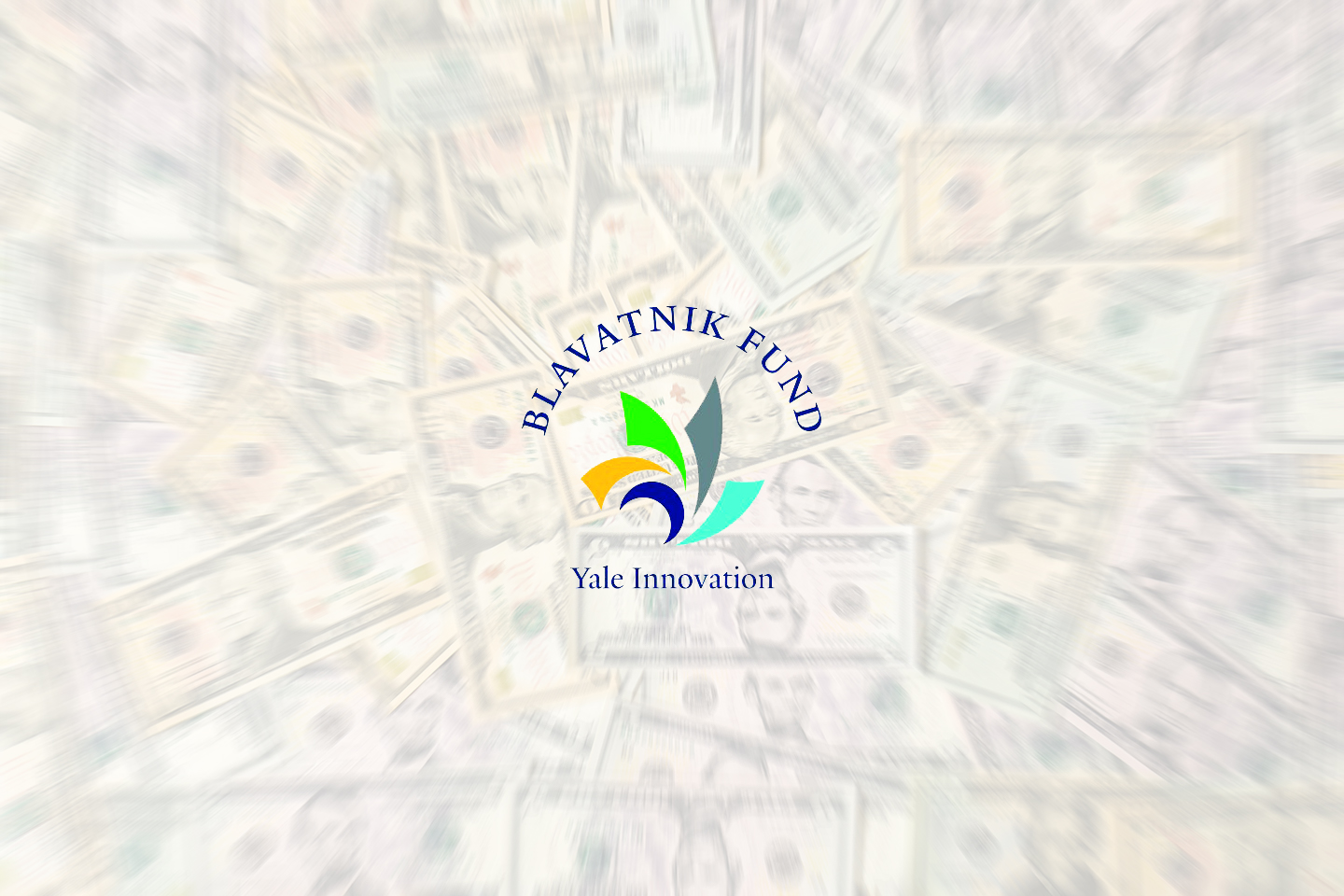 Blavatnik Logo on money collage